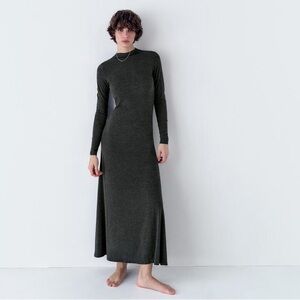 ZARA LONG A-LINE DRESS